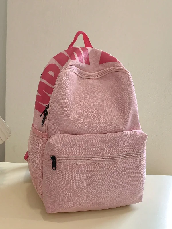 Designer Lingerie Sets for Women Letter Print Viral Large Capacity Backpack