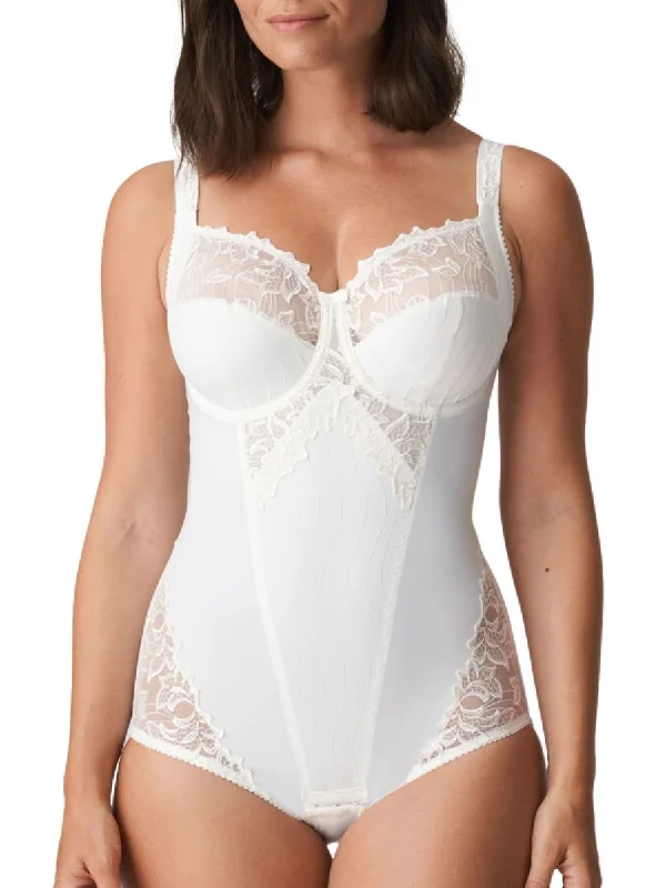 Comfortable Cotton Lingerie for Women Deauville Full Cup Body - Natural