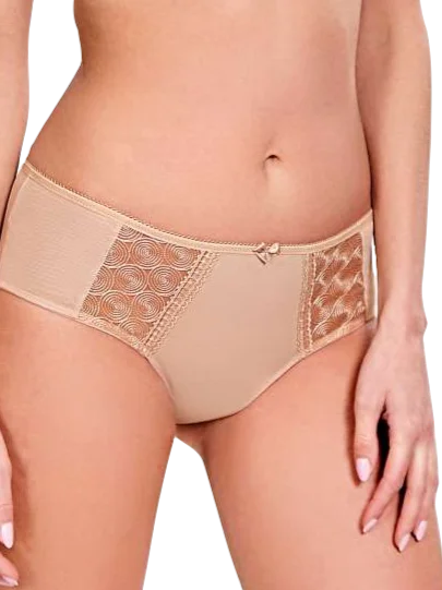 Women's spandex - blend briefs for stretchChampagne Cari Briefs