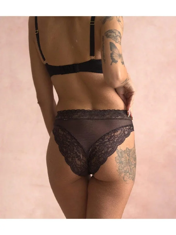 Women's satin - finished briefs for a smooth touchChocolat Bikini Briefs