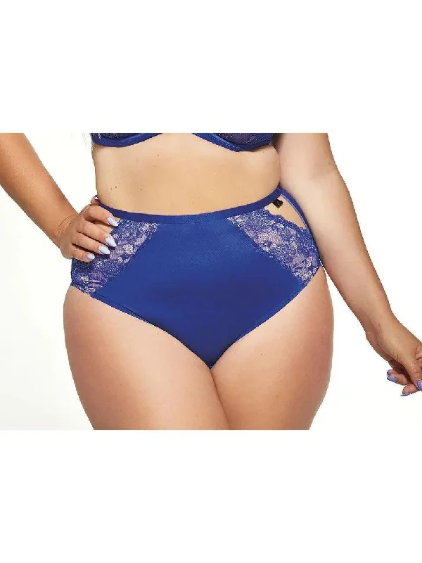 Women's mid - rise briefs with a bow detailCobalt Sisi High Waist Briefs