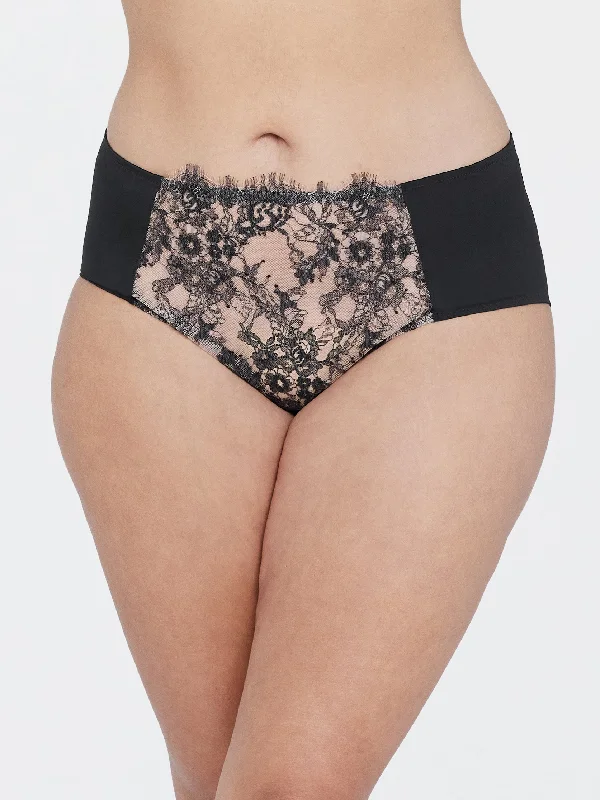 Women's spandex - blend briefs for stretchEntice Front Lace Brief