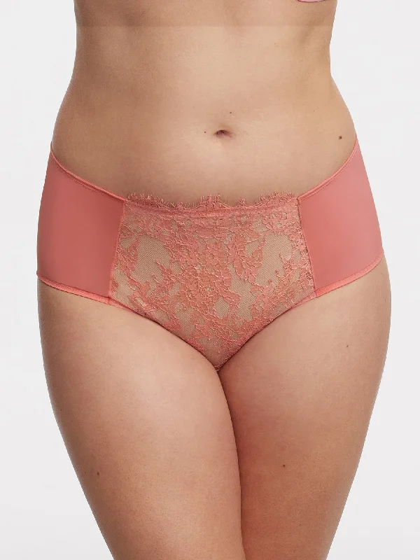 Women's leopard - print briefs for a wild lookEntice Front Lace Brief