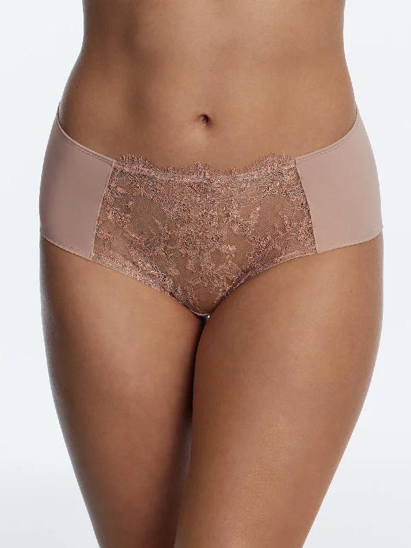Women's microfiber briefs for a lightweight optionEntice Front Lace Brief