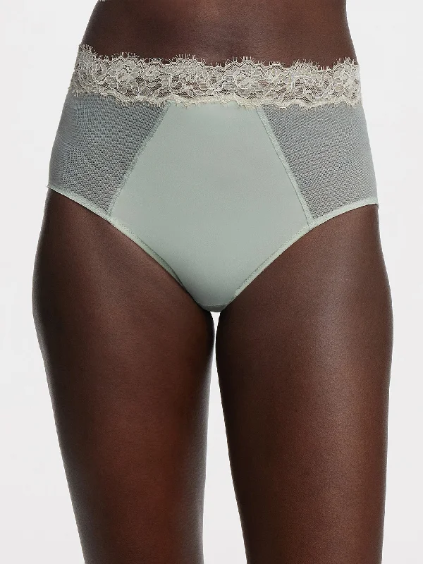 Women's stripe - printed briefs for a preppy lookEntice High Waisted Brief