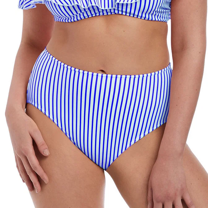 Women's microfiber briefs for a lightweight optionFreya Swim Totally Stripe Hi-Waist Brief Women's microfiber briefs for a lightweight optionFreya Swim Totally Stripe Hi-Waist Brief