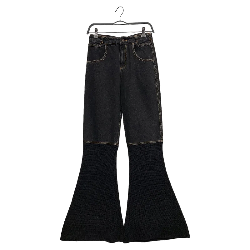 Telfar/Bootcut Pants/S/Cotton/BLK/FLARE HYBRID