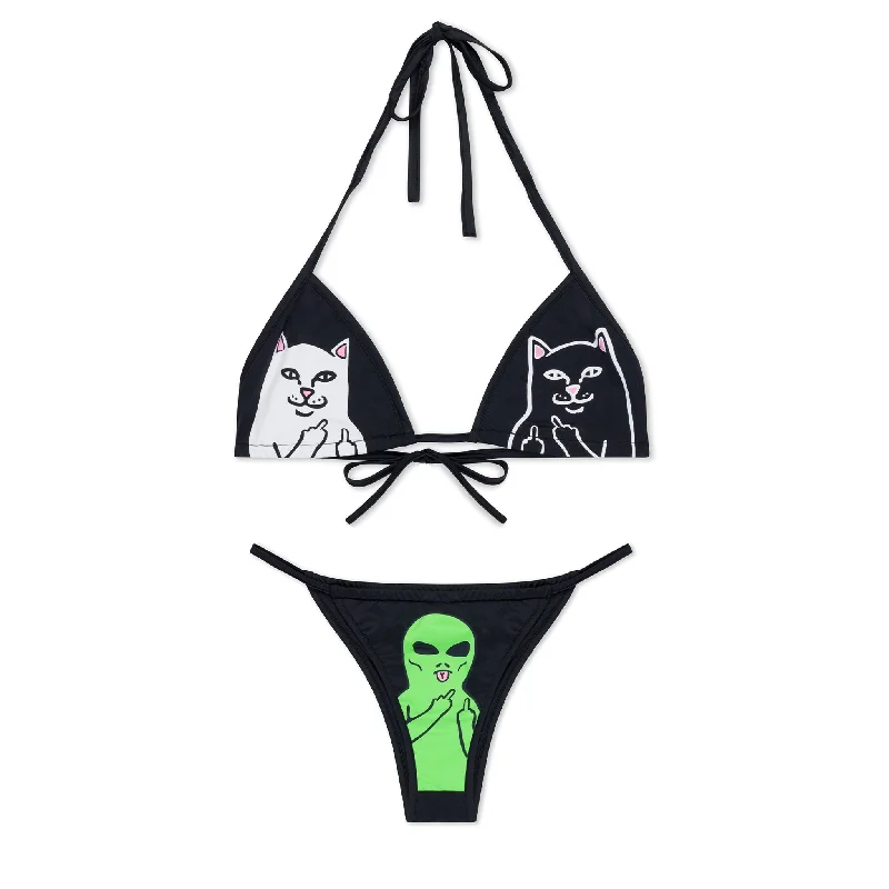 Whole Gang 2pc Bikini Set (Black)