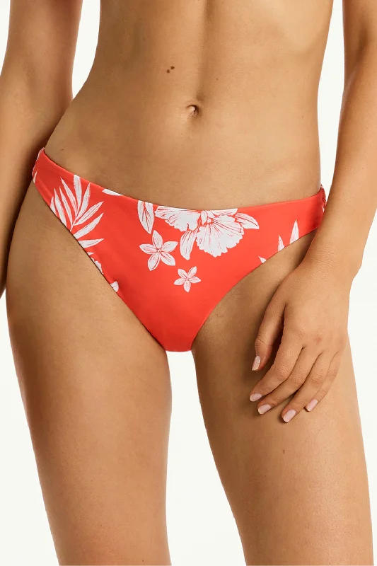 Bikini briefs with a tie - side closure​Aloha Cheeky Bikini Bottom