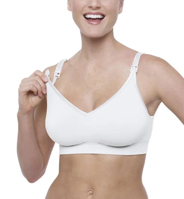 quick dry women nursing braBRAVADO! DESIGNS Body Silk Seamless Nursing Softcup (1401) - White quick dry women nursing braBRAVADO! DESIGNS Body Silk Seamless Nursing Softcup (1401) - White