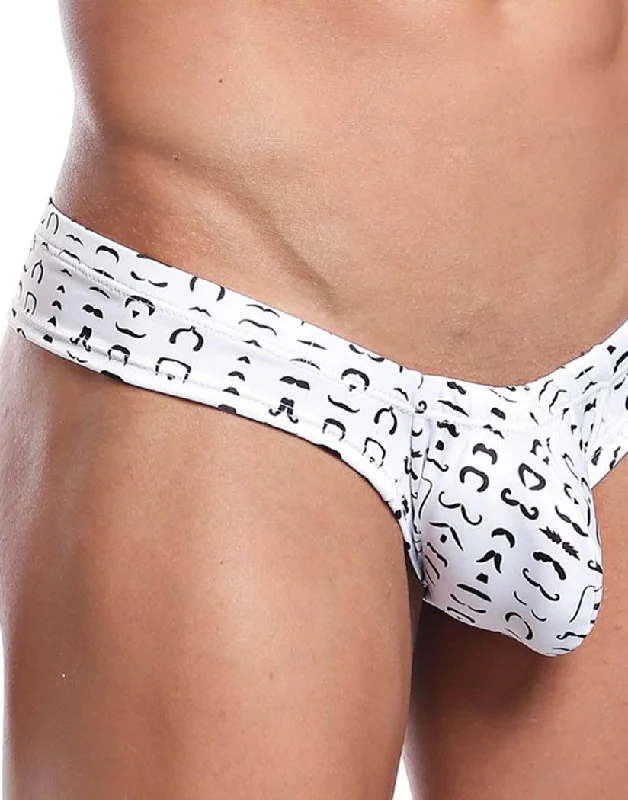 Ruffled bikini briefs for a flirty lookDaniel Alexander Mustache Micro Bikini DAK041 Ruffled bikini briefs for a flirty lookDaniel Alexander Mustache Micro Bikini DAK041