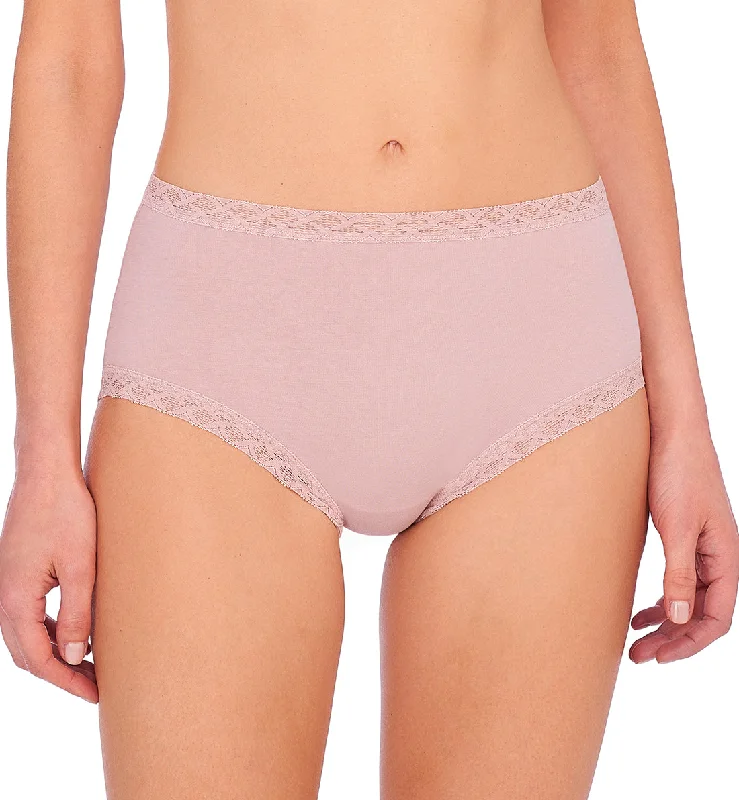 Metallic bikini briefs for a glamorous touchNatori Bliss Full Brief Panty (755058) - Rose Beige Metallic bikini briefs for a glamorous touchNatori Bliss Full Brief Panty (755058) - Rose Beige