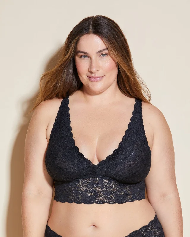 hypoallergenic women bra and panty sets for sensitive skinExtended Plungie Longline Bralette hypoallergenic women bra and panty sets for sensitive skinExtended Plungie Longline Bralette