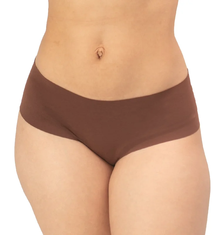 Bikini briefs with a low - cut back​Panty Promise Mid Rise Bikini - Mocha