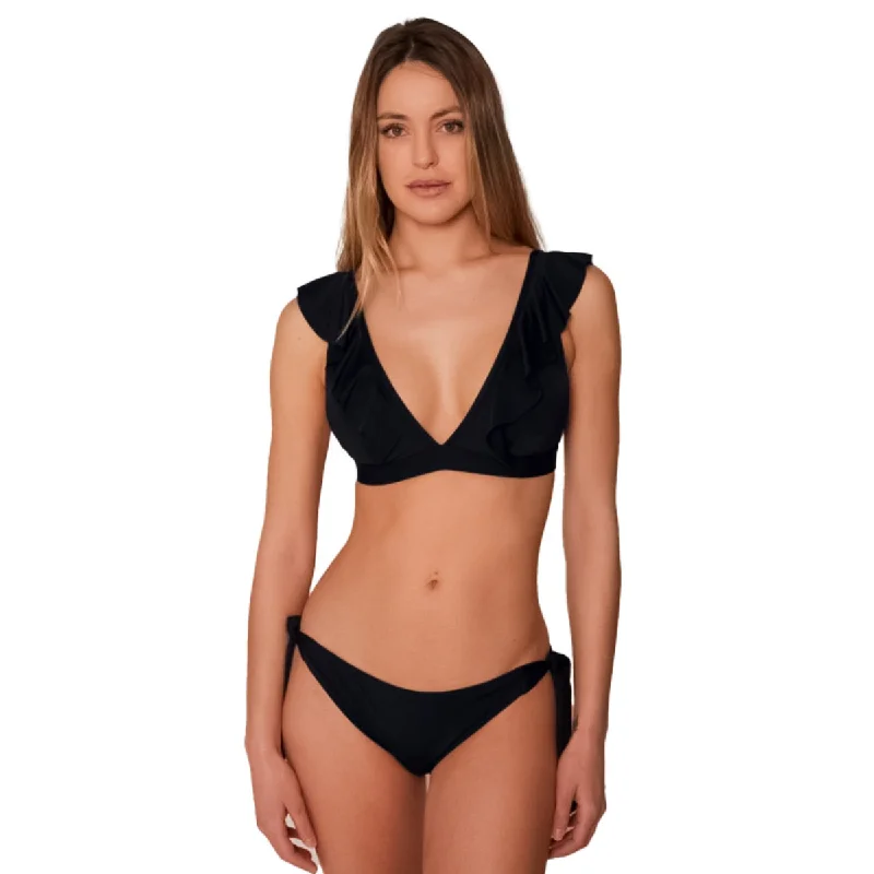 High - waisted bikini briefs for women​Set de Bikini Summer Frill