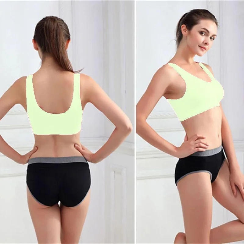 Non wired sports bras with high impact supportStretchable Sports Bra - Aire Bra - 2B-102 - Light Green Non wired sports bras with high impact supportStretchable Sports Bra - Aire Bra - 2B-102 - Light Green
