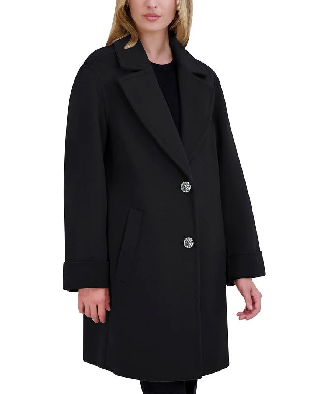 Tahari Sandra Wool-Blend Coat