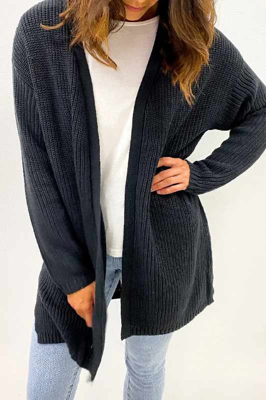 Everyday Knit Cardi Black