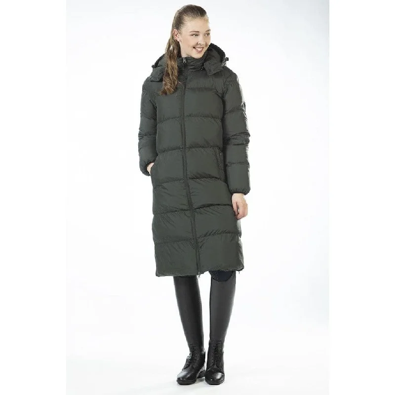 HKM Ladies Extra Long Riding Coat Preston Green