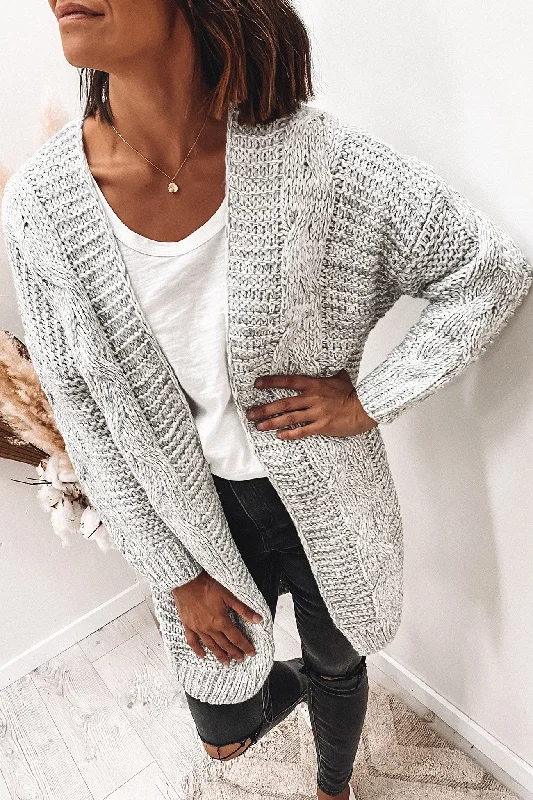 Lilli Knit Cardigan Grey