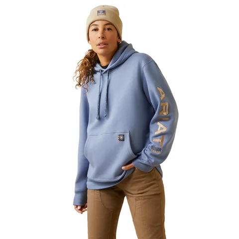 Ariat Women's Rebar Graphic Sleeve Fleece Hoodie