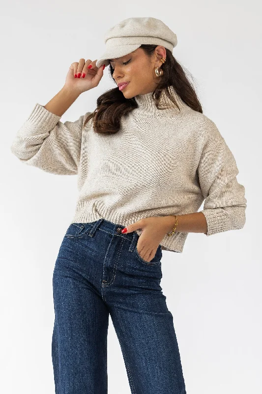 ASTR The Label Fiala Oatmeal Sweater