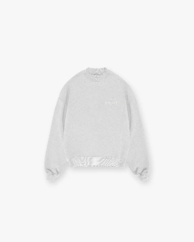 Represent Owners Club Stamp Sweater - Ash Grey