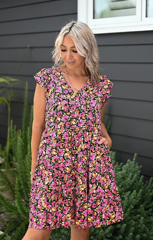 Betsy Dress - Summer Sunset