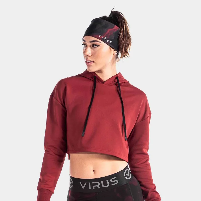 VIRUS - Atlas Crop Hoodie