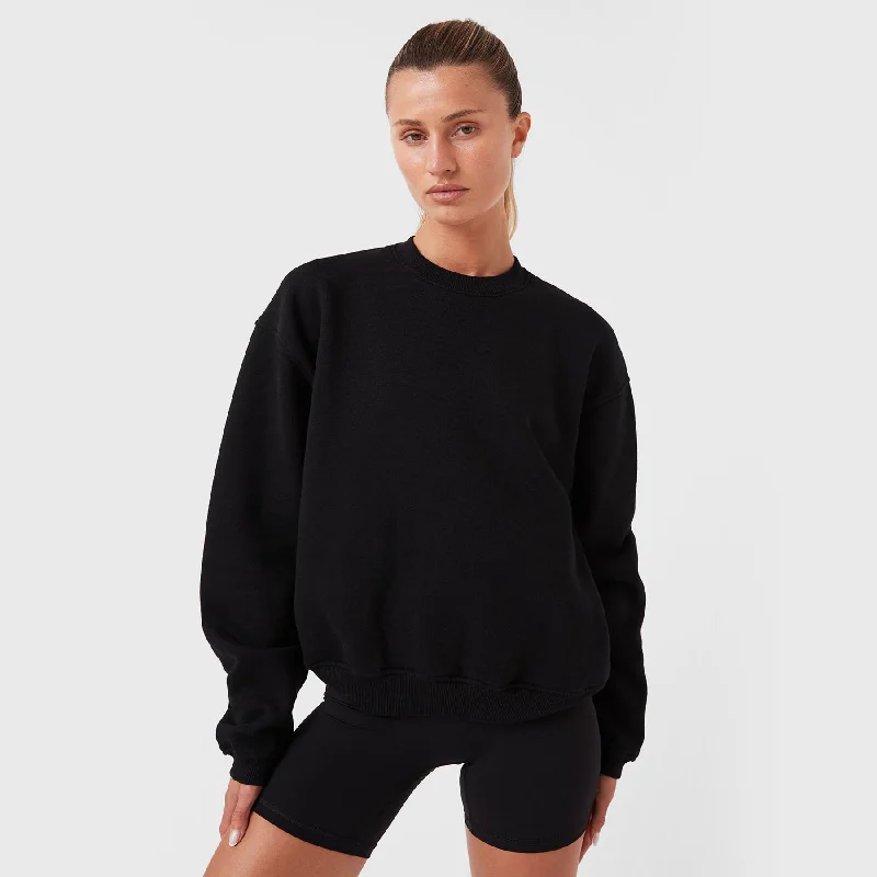 REC GEN - Float Fleece Crew Black