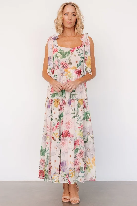 Anita Maxi Dress | Blush Multi Floral