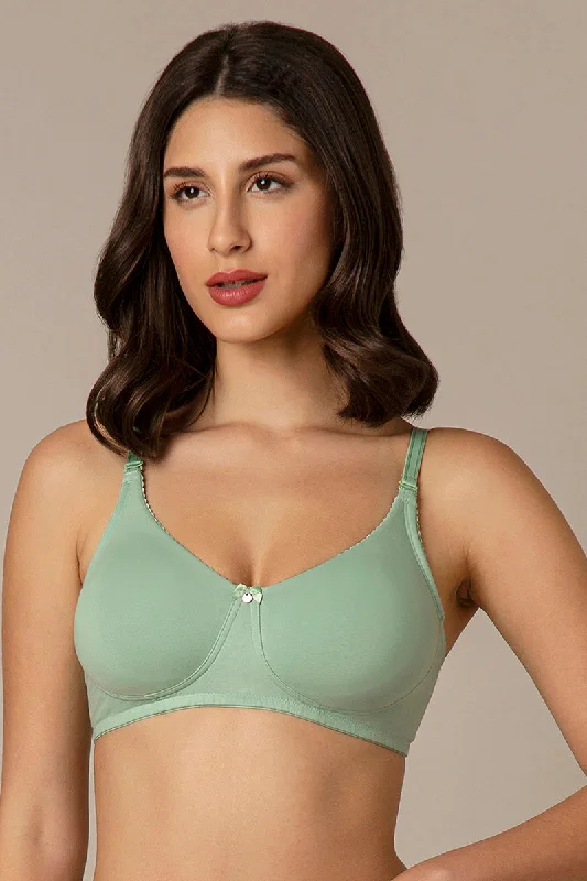 supportive sports bras for runningAll Day Comfort Non-padded & Non-wired Bra - Greyed Jade supportive sports bras for runningAll Day Comfort Non-padded & Non-wired Bra - Greyed Jade