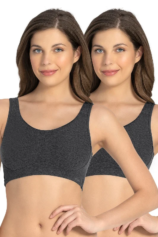 sexy backless push up brasAll Day Lounge Non-padded & Non-wired Bra Pack of 2 - Dark Grey Marl-Dark Grey Marl sexy backless push up brasAll Day Lounge Non-padded & Non-wired Bra Pack of 2 - Dark Grey Marl-Dark Grey Marl