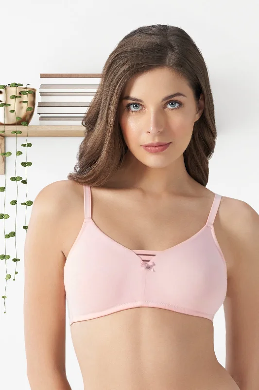 seamless t - shirt bras for everyday wearAll Day Pretty Non-padded Non-wired Support Bra - Crystal Rose seamless t - shirt bras for everyday wearAll Day Pretty Non-padded Non-wired Support Bra - Crystal Rose