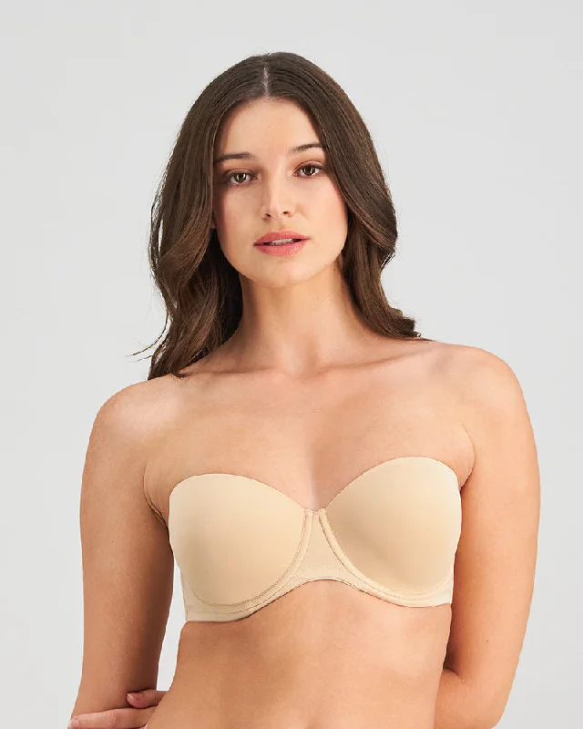 balconette lace bras for a feminine touchSculptress Strapless Bra