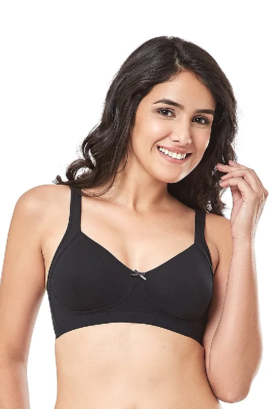 backless bras for revealing outfitsCotton Non-Padded Non-Wired True Support Bra - Black backless bras for revealing outfitsCotton Non-Padded Non-Wired True Support Bra - Black