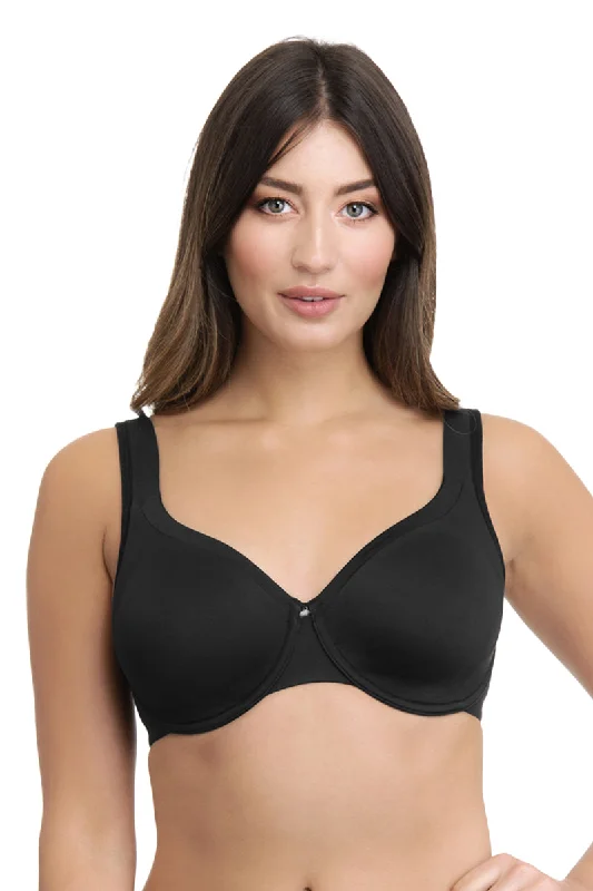 lace balconette bras for a luxurious feelContour Support Non-padded Wired Support Bra - Black lace balconette bras for a luxurious feelContour Support Non-padded Wired Support Bra - Black