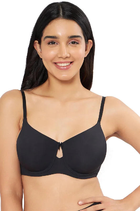 seamless t - shirt bras for everyday wearElegant Dream Padded Wired T-shirt Bra - Black seamless t - shirt bras for everyday wearElegant Dream Padded Wired T-shirt Bra - Black