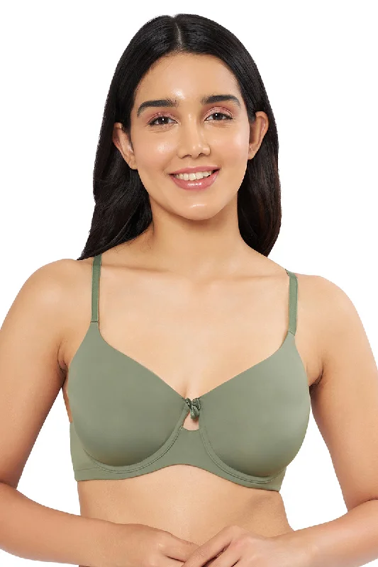 seamless backless bras for summer dressesElegant Dream Padded Wired T-shirt Bra - Sage seamless backless bras for summer dressesElegant Dream Padded Wired T-shirt Bra - Sage
