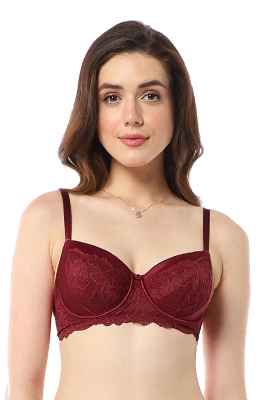 moisture wicking sports bras for sweaty workoutsEternal Bliss Non-padded Wired Bra - Rio Red moisture wicking sports bras for sweaty workoutsEternal Bliss Non-padded Wired Bra - Rio Red