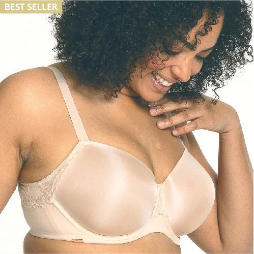 full cup nursing bras for better milk flowKelly T-Shirt Bra Nude A-GG Cup