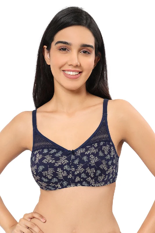 plus size bras with good supportLace Concealer Non-padded Non-wired Bra - Twigs Print plus size bras with good supportLace Concealer Non-padded Non-wired Bra - Twigs Print