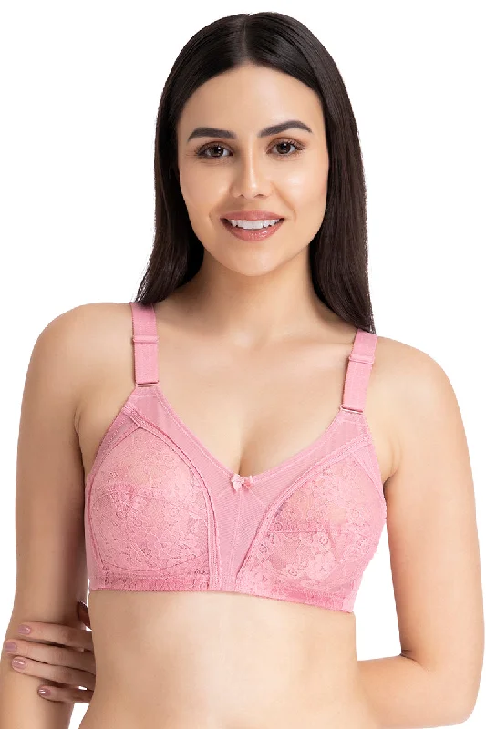 sexy backless push up brasMagic Support Non Padded Non-Wired Full Coverage Bra - Wild Rose sexy backless push up brasMagic Support Non Padded Non-Wired Full Coverage Bra - Wild Rose