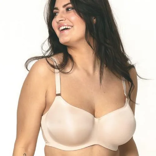 seamless bras for invisible under clothesMia Bra Nude B-DD Cup