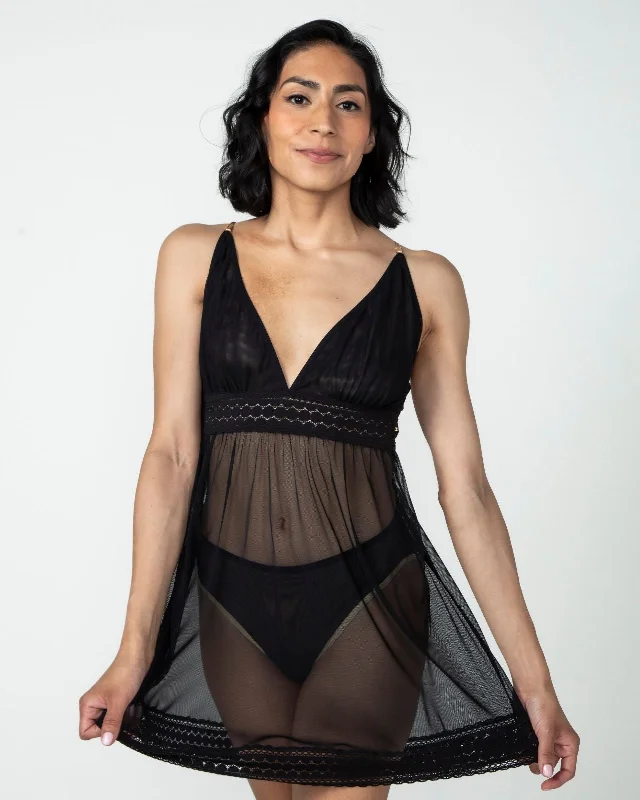 minimizer bras to reduce bust sizeNarmda Mesh Nighty with Mesh Brief Set