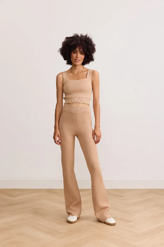 bralette with underwire for added supportOLLY longline bra top - Camel