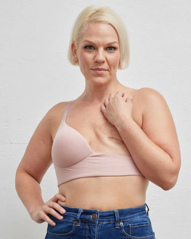 plus size bras with good supportRachel Unilateral Molded Right Cup Sling Bra