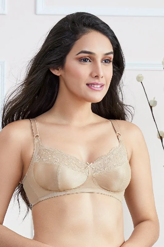 underwire bras with maximum supportevery de Lace Contour Non-Padded Non-Wired Full Cover Bra - Sandalwood underwire bras with maximum supportevery de Lace Contour Non-Padded Non-Wired Full Cover Bra - Sandalwood
