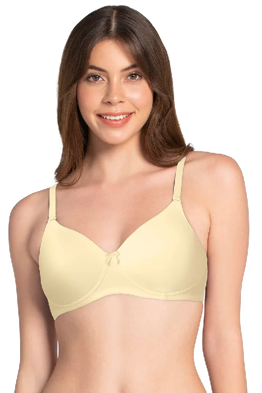 moisture wicking sports bras for sweaty workoutsSmooth Charm Padded Non-Wired T-Shirt Bra - Transparent Yellow moisture wicking sports bras for sweaty workoutsSmooth Charm Padded Non-Wired T-Shirt Bra - Transparent Yellow