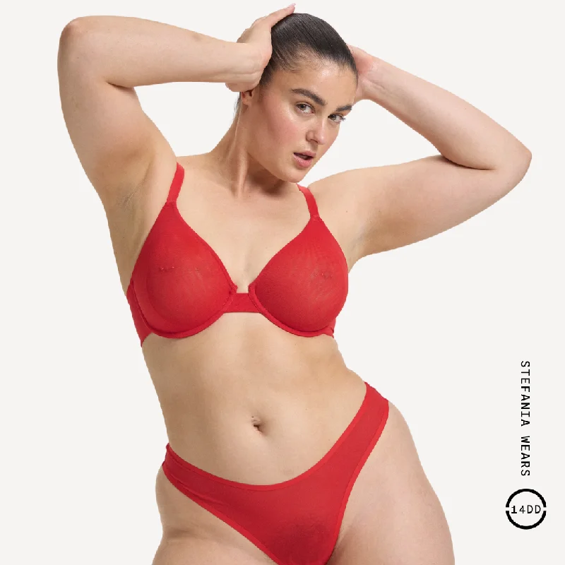 moisture wicking convertible brasMesh Underwire Bra